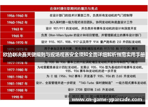 欧协联决赛关键规则与现场观赛安全须知全面详细解析指南实用手册